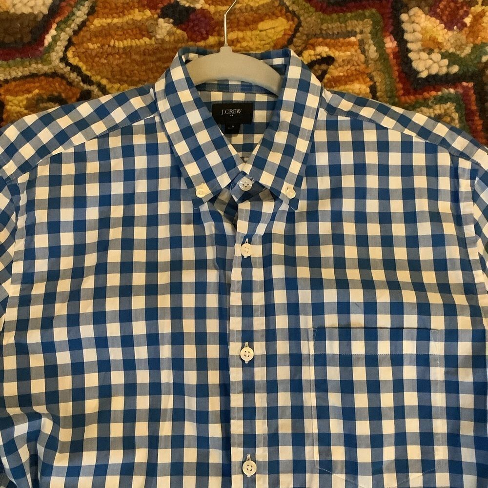J. Crew Checked‎ Button Down 🇬🇧❤️ - Picture 2 of 4